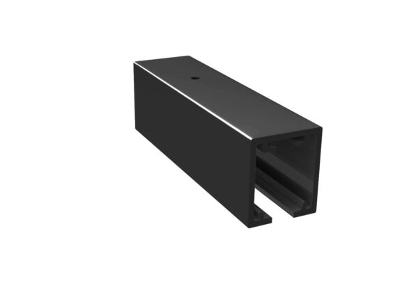 Lacado Negro. Perfil Superior STAR XL. Montaje a techo.