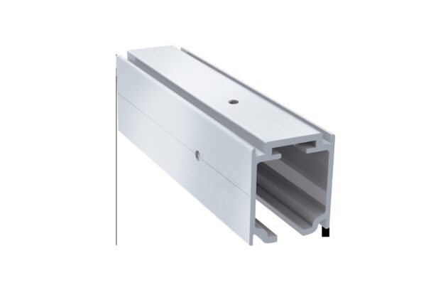 Alum. Natural. Perfil Superior EXCELLENCE XL. Montaje a techo/pared.