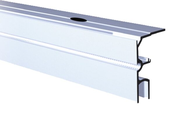 Plata mate. Soporte para vidrio fijo max.90kg.