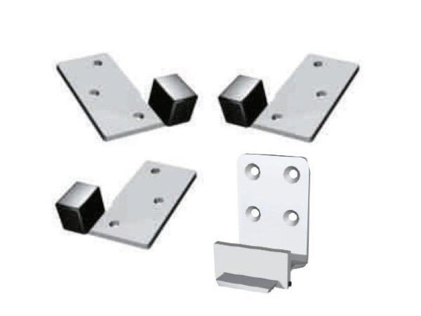 Juego accesorios SF-Telescópica para 2 puerta (izquierda)