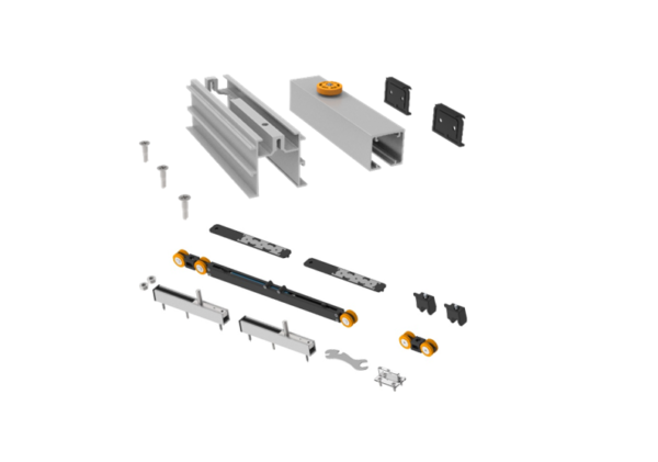 Boxed kit SF-RA P70 Conjunto FUNDA FT +STAR. x1 SofTop Doble. Alum. Anod. Plata. 2m