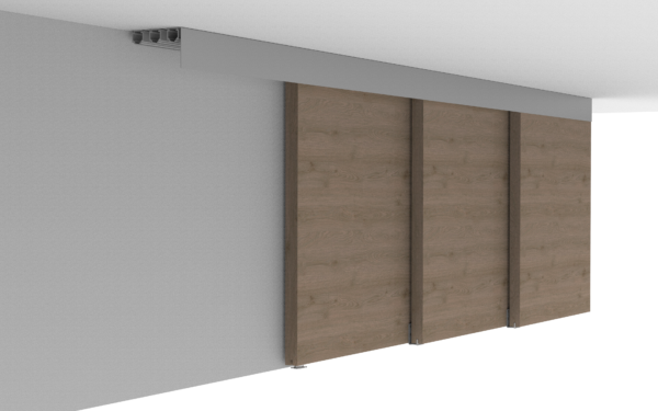 Kit Completo para Puertas Telescópicas (Hasta 90 kg por panel) - Imagen 4