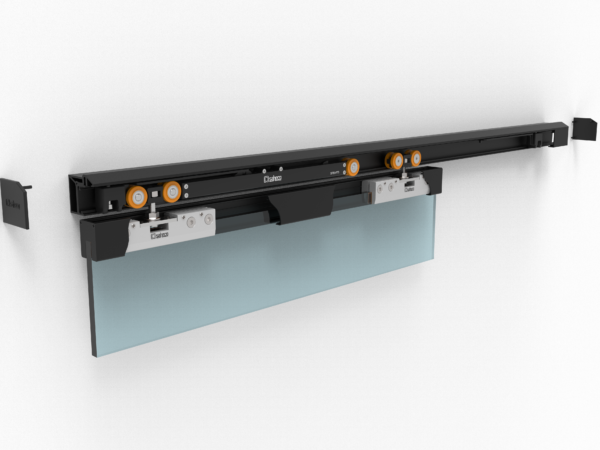 Kit Completo para Puertas Correderas de Vidrio de hasta 90 kg - Imagen 3